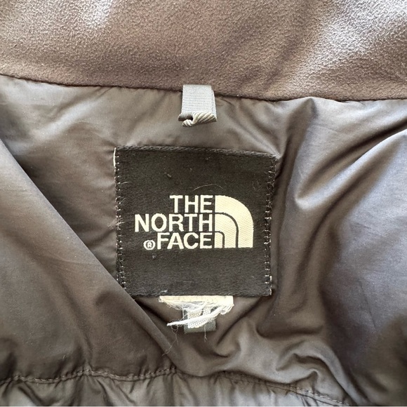 THE NORTH FACE 550 Hyvent Dark Green Parka Jacket inner gray puffer coat XXXL - Picture 4 of 12